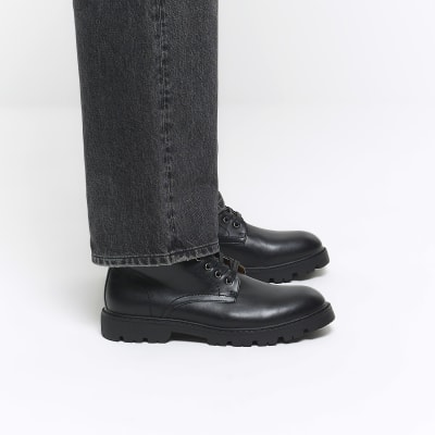 River island mens hot sale black boots