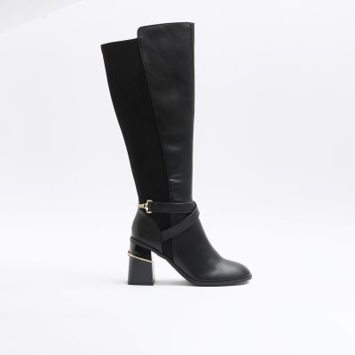 River island best sale high heel boots