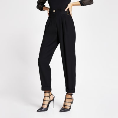 river island high waisted trousers