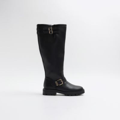 Womans black 2024 riding boots