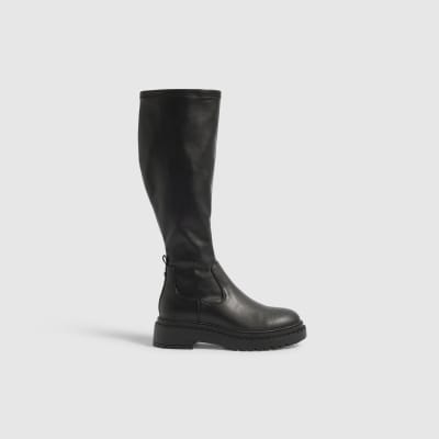 High Leg Fitted Boots