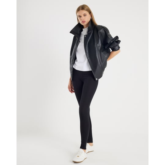 River Island Black high waisted leggings