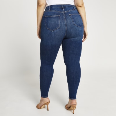 Black high waisted skinny jeans multipack