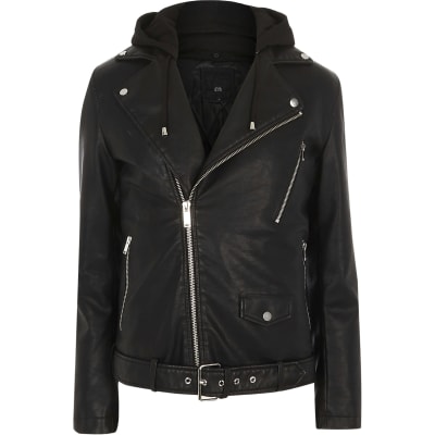 river island baby leather jacket