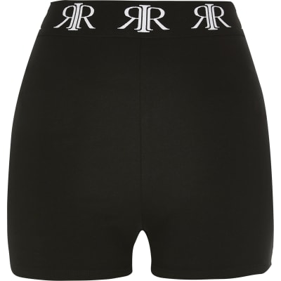 black hot pant shorts