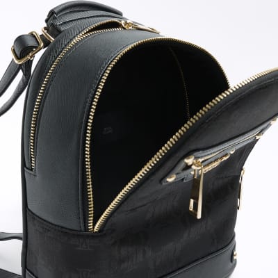 River island cheap black rucksack