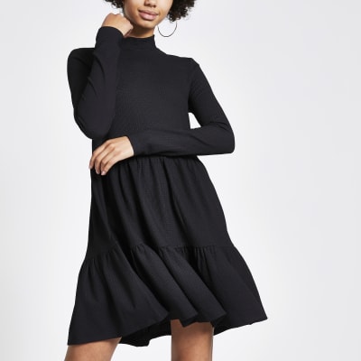 river island jersey dress