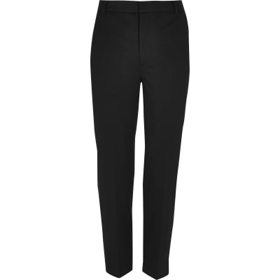 tapered jersey trousers