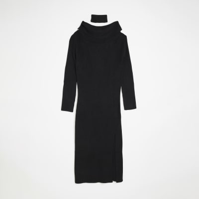 river island black bardot