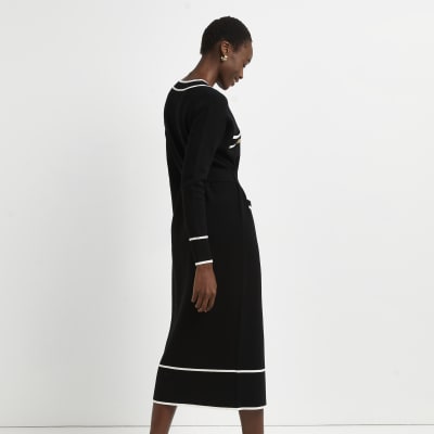 bodycon midi jumper dress