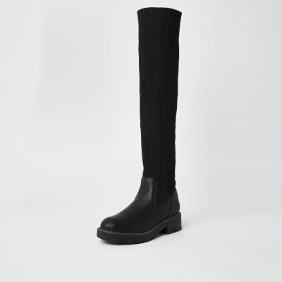river island chunky boots