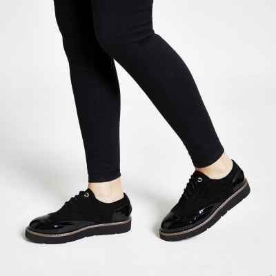 chunky sole brogues womens