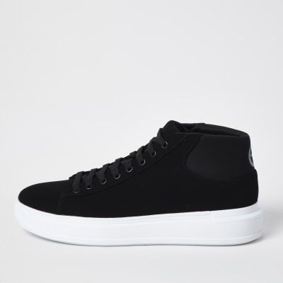 black lace trainers