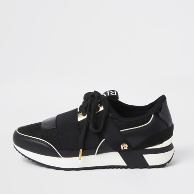 river island platform trainers