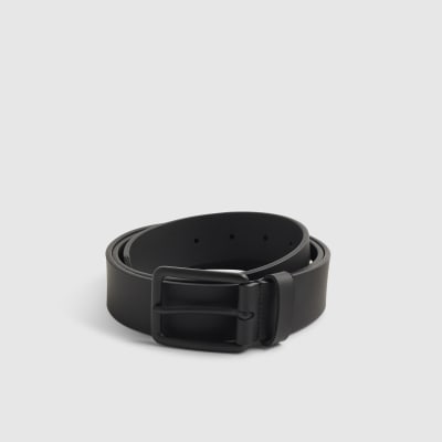 Black Leather Belt