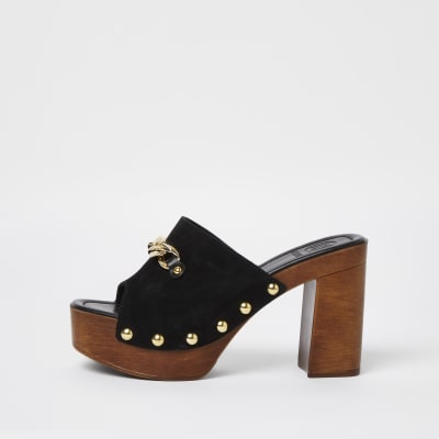 studded mules