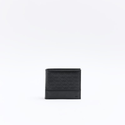 Shop Louis Vuitton Monogram Plain Leather Folding Wallet Logo Card