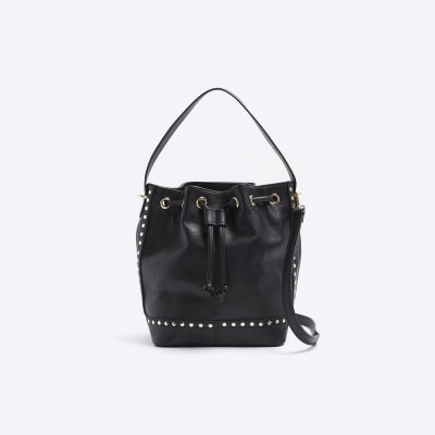 River Island trench, Valentino studded crossbody