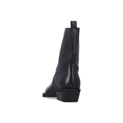 River island hot sale leather ankle boots