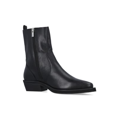 River island flat ankle 2024 boots