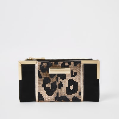 leopard print purse river island