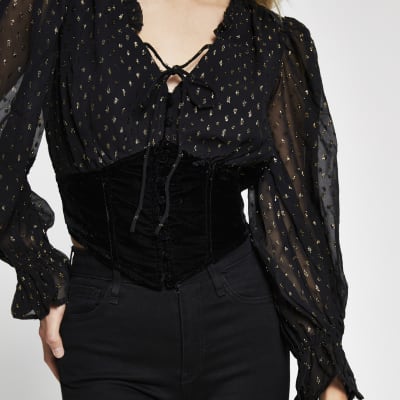 brocade blouse designs 2019