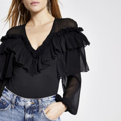 river island dressy tops