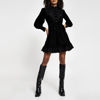 girls long sleeve cotton dress