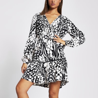 river island smock dress