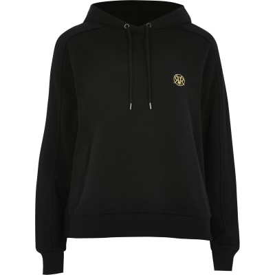 black long sleeve hoodie