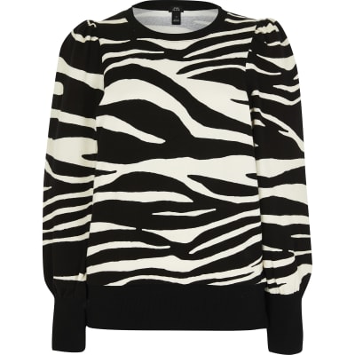 womens animal print sweatshirts