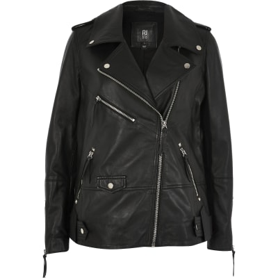 river island children's leather jacket