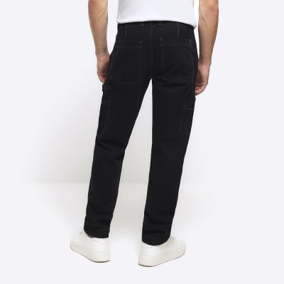 Mens slim store fit carpenter jeans