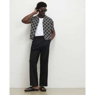 Black Loose Fit Trousers