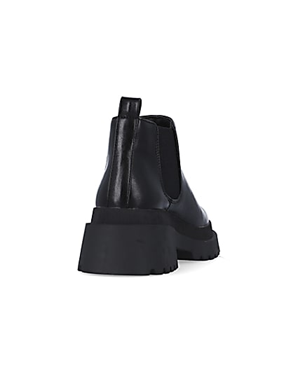 360 degree animation of product Black low ankle chelsea boots frame-10