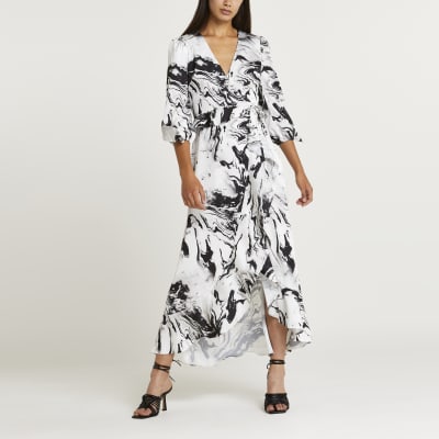 black marble dress