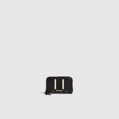 Medium Webbing Panelled Ziparound Purse