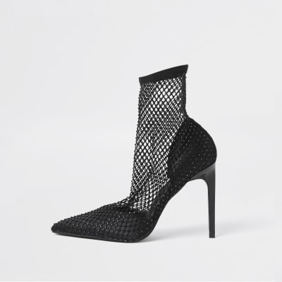river island clear heels