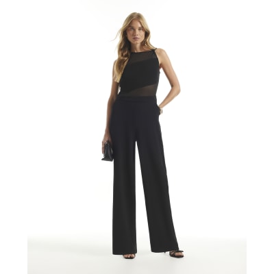 Mesh Top Jumpsuit