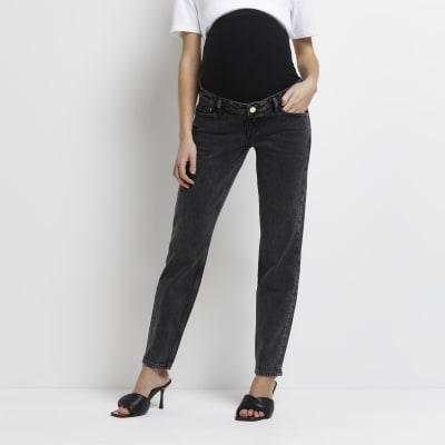 Maternity Denim Jeans - Black