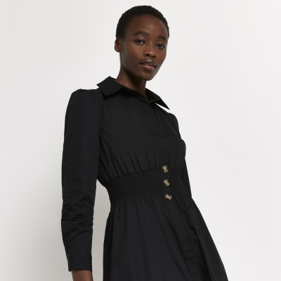 black river island shirt dress