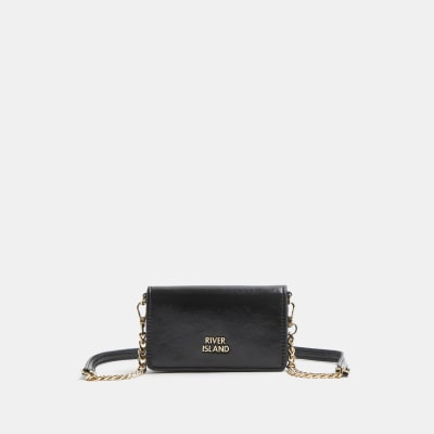 River Island Mini Cross Body Bag In Black for Women