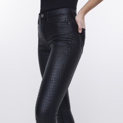 river island black molly jeans