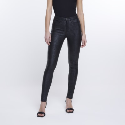river island black molly jeans