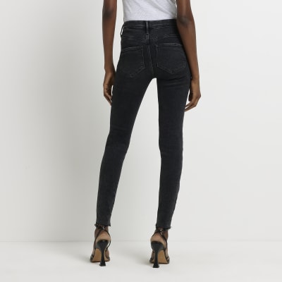river island black molly jeans