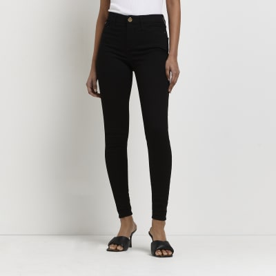 river island black molly jeans