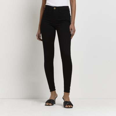 river island molly black jeans