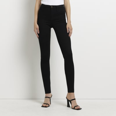 river island black molly jeans