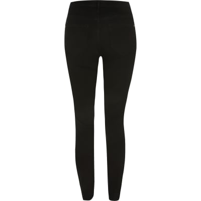 Black Molly underbump maternity jeggings