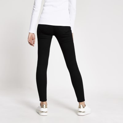 Black Molly underbump maternity jeggings